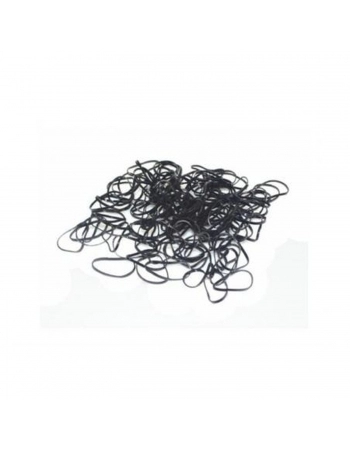ELASTICO CABELO SANTA CLARA SILICONE PRETO 200UN 2167