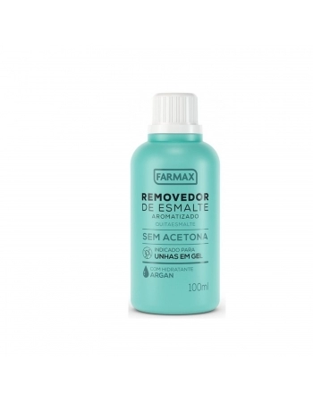 REMOVEDOR ESMALTE FARMAX 100M S/ACETONA ARGAN