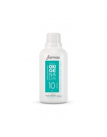 AGUA OXIGENADA FARMAX 10V 90ML DESCOLORANTE