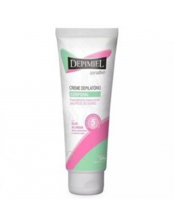 CREME DEPILATORIO CORPORAL DEPIMIEL 120G SENSITIVE