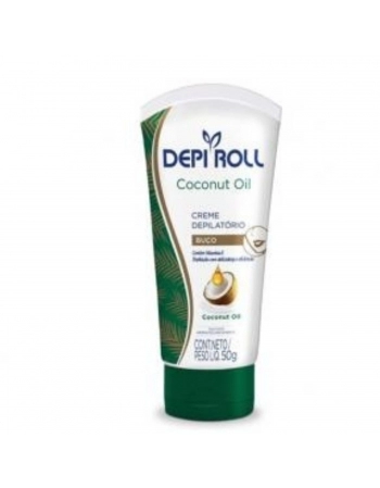 CREME DEPILAÇÃO BUCO DEPIROLL 50G COCONUT