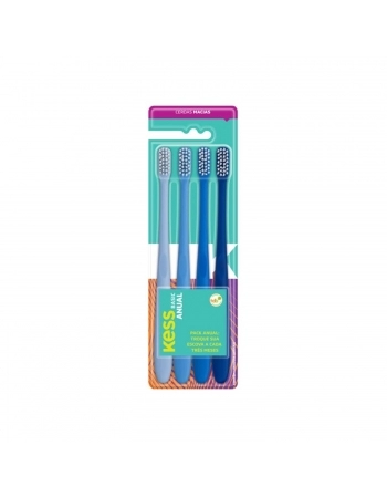 ESCOVA DENTAL KESS COMBO ANUAL 4 UNIDADE 2102