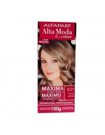 TINTURA ALTA MODA 8.21 LOURO CLARO IRISE CINZA