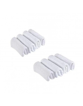 TOALHAS VERONA C/12UN ROSTO 45X70CM BRANCO
