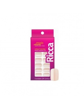 UNHA POSTICA RICCA BRANCO SONHO 1335