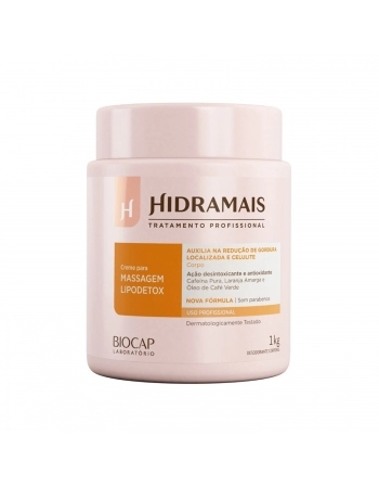 CREME MASSAGEM HIDRAMAIS 1KG LIPODETOX