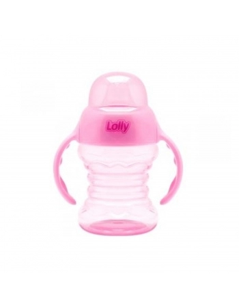 COPO LOLLY 7109 CLEAN C/ BICO DE SILICONE 150ML BL ROSA