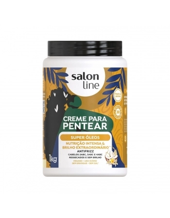 CREME PARA PENTEAR SALON LINE 1K SUPER OLEOS