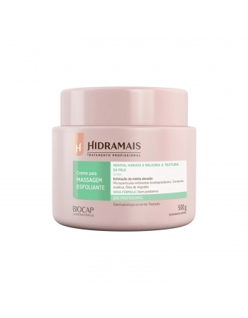 CREME MASSAGEM HIDRAMAIS 500G ESFOLIANTE NATURAL