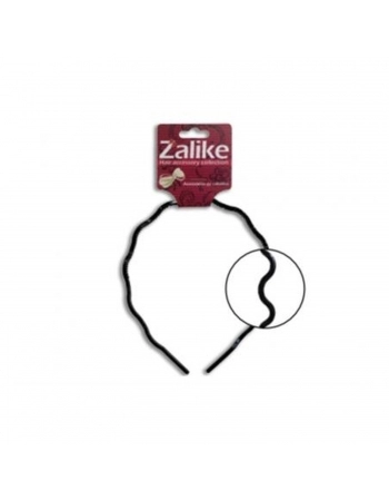TIARA ZALIKE ONDULADA PRETA 234