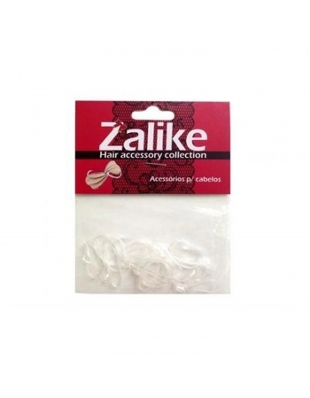 ELASTICO CABELO ZALIKE SILICONE GRANDE TRANSPARENTE 20UN 211T