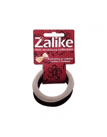 KIT ELASTICO CABELO ZALIKE COLORIDO COM 02 UNIDADES 207C