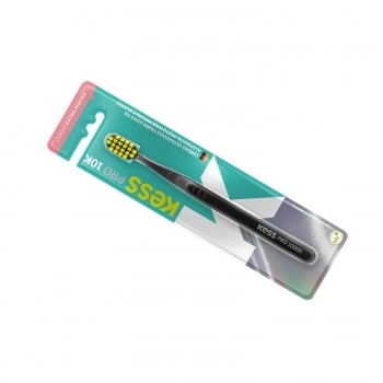 ESCOVA DENTAL KESS PRO 10K BLACK EXTRA MACIA 2107
