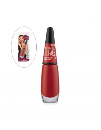 ESMALTE IMPALA JU PAES SABE QUE E GOSTOSA CREMOSO COM BLISTER 553