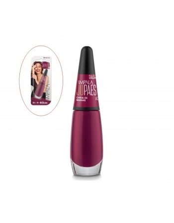 ESMALTE IMPALA JU PAES CHEIA DE MANIA CREMOSO COM BLISTER 555