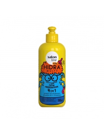 CREME MULTIFUNCIONAL SALON LINE 300ML HIDRA MULTY KIDS 4 EM 1