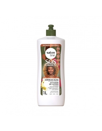 ATIVADOR CACHOS SSALON LINE 1L SOS CACHOS AZEITE OLIVA