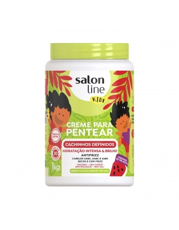 CREME PENTEAR SALON LINE 1K KIDS CACHINHOS DEFINIDOS MELANCIA