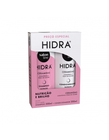 KIT SHAMPOO+CONDICIONADOR SALON LINE 300ML HIDRA CERAMIDAS