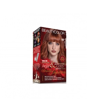 TINTURA BEAUTY COLOR KIT 66.74 RUIVO DOCE DE LEITE