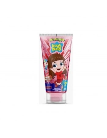 GEL GLITTER LUCCAS NETO 180G CABELO/CORPO