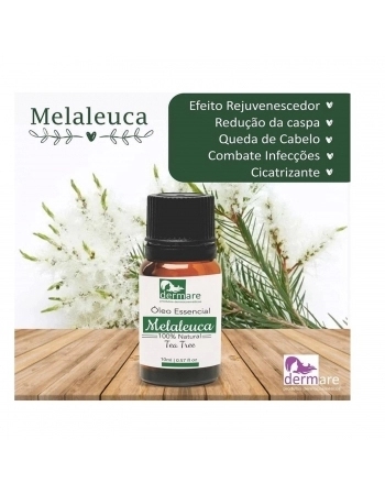 OLEO ESSENCIAL DERMARE 10ML MELALEUCA