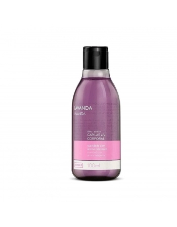 OLEO CAPILAR E CORPORAL FARMAX 100ML LAVANDA