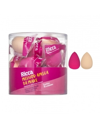 ESPONJA RICCA MAKE UP 18UN 1798 POTE