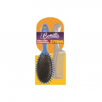 KIT ESCOVA + PENTE CABELO MARCO BONI/BONITTA 558BT