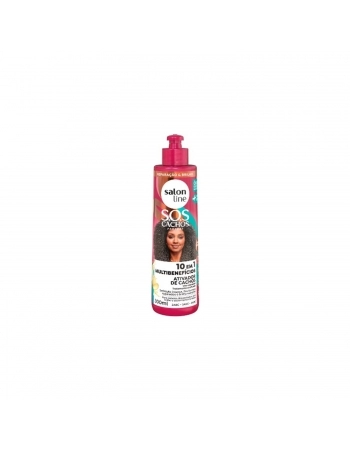 ATIVADOR DE CACHOS SALON LINE 300ML SOS CACHOS + PODEROSOS