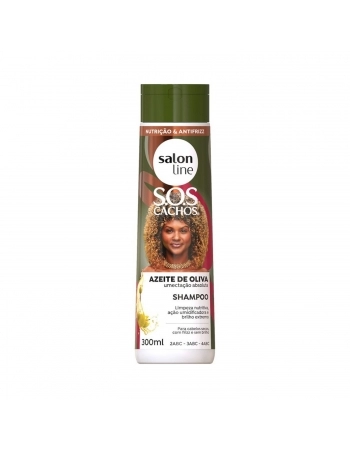 SHAMPOO SALON LINE 300ML SOS CACHOS AZEITE DE OLIVA