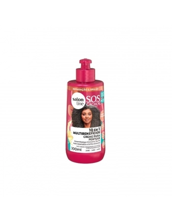 CREME PENTEAR SALON LINE 300ML SOS CACHOS 10EM1 MULTIBENEFICIOS