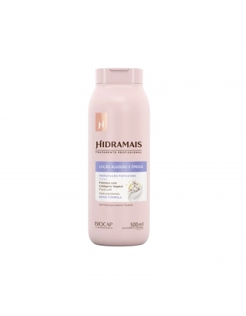 LOCAO HIDRATANTE CORPORAL HIDRAMAIS 500ML ALGODAO E OMEGA