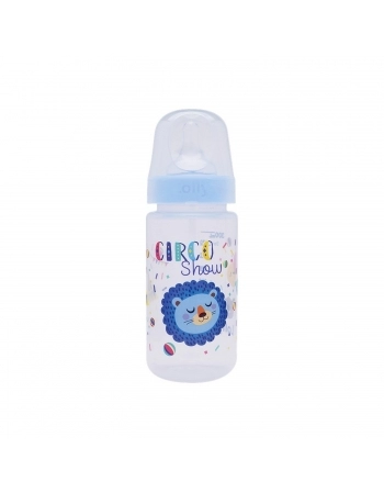 MAMADEIRA LOLLY 11365 BIG TIP 300ML SILICONE BLISTER AZUL