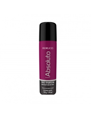 DESODORANTE AEROSOL FIORUCCI MASCULINO 170ML ABSOLUTO