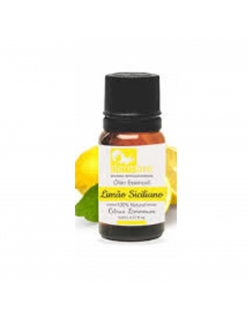 OLEO ESSENCIAL DERMARE 10ML LIMAO SICILIANO