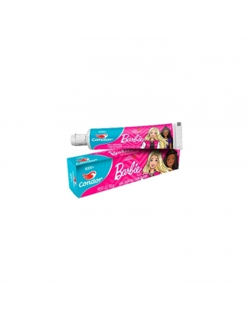 GEL DENTAL CONDOR BARBIE 3511 50G KIDS APARTIR 6 ANOS COM FLUOR