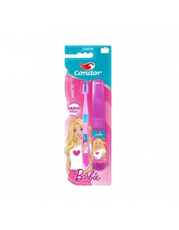ESCOVA DENTE CONDOR BARBIE 3160 0 JUNIOR APARTIR 4 ANOS