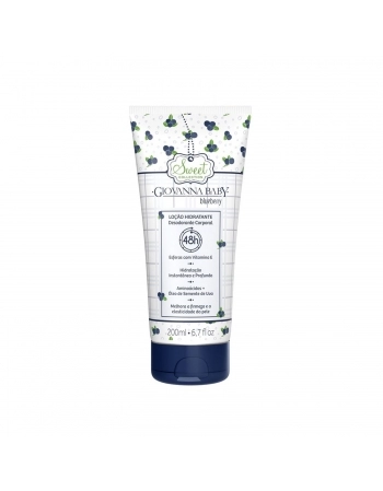 LOCAO HIDRADANTE CORPORAL GIOVANNA BABY 200ML BLUEBERRY