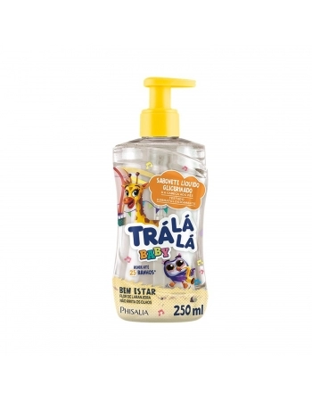SABONETE LIQUIDO TRA LA LA BABY 250ML BEM ESTAR