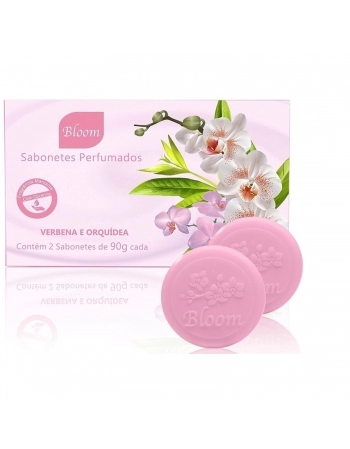 ESTOJO AROMATICA BLOOM 2 SABONETE 90G CD VERBENA E ORQUIDEA