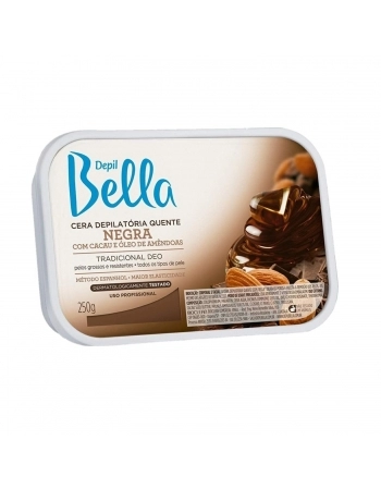 CERA QUENTE DBELLA 250GR NEGRA