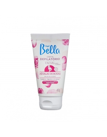CREME DEPILATORIO FACIAL DBELLA 40GR PETALAS ROSAS