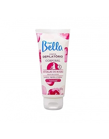 CREME DEPILATORIO CORPORAL DBELLA 100GR PETALAS ROSAS