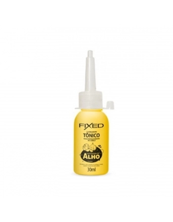 TONICO CAPILAR FIXED 30ML ALHO