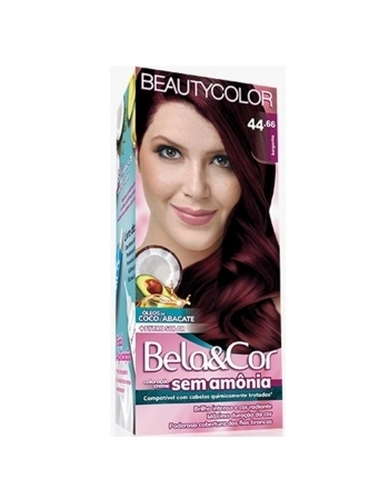 TONALIZANTE BELA COR KIT 44.66 BORGONHA