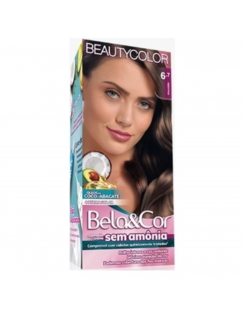 TONALIZANTE BELA COR KIT 6.7 CHOCOLATE