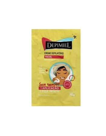 CREME DEPILATORIO FACIAL DEPIMIEL 10G SACHE
