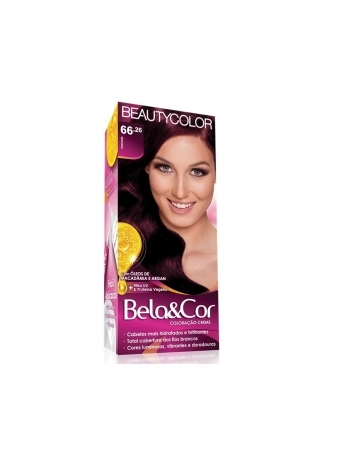 TONALIZANTE BELA COR KIT 66.26 MARSALA