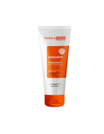 SABONETE LIQUIDO DERMACHEM 100ML VIT C ANTI IDADE E CLAREADOR